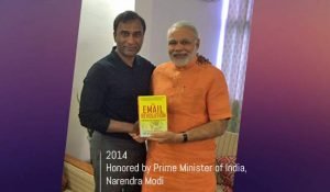 Shiva honored by the Prime Minister Shri Narendra Modi of India