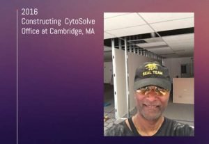 Shiva Ayyadurai Constructing CytoSolve Office at Cambridge, MA