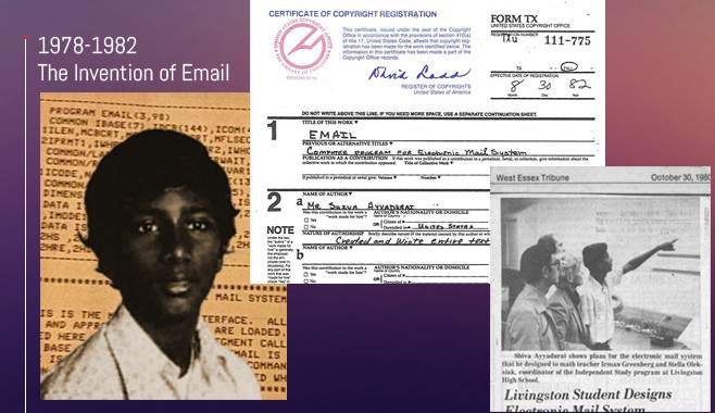 The Invention of Email by Shiva Ayyadurai