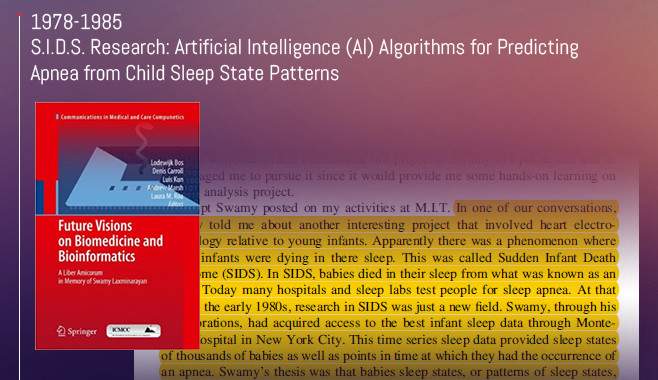Artificial Intelligence (AI) algorithms for predicting apnea in infants