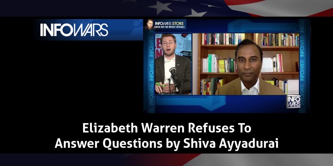 Elizabeth Warren Refuses To Answer Questions by Shiva Ayyadurai