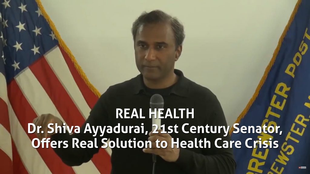 Dr. Shiva Ayyadurai Speaks on Real Health