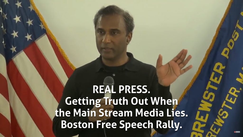 Dr. Shiva Ayyadurai speaks on false reporting and fake news published by the Press
