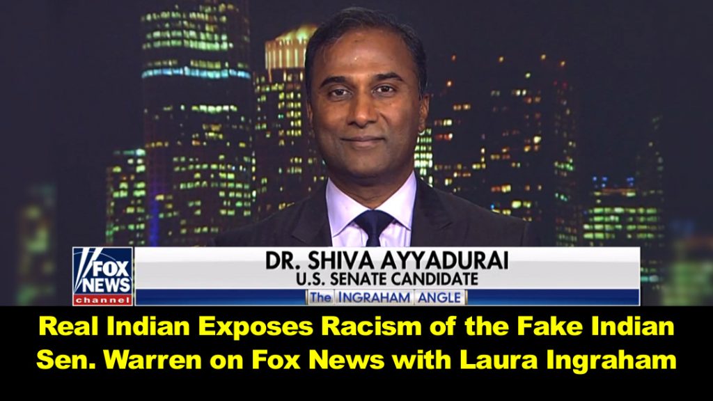 Dr. Shiva Ayyadurai live on Fox News with Laura Ingraham