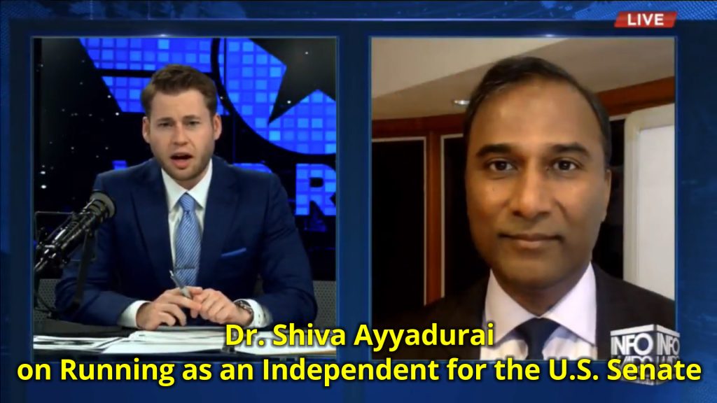 Dr. Shiva Ayyadurai on running as an independent for the U.S. Senate from MA