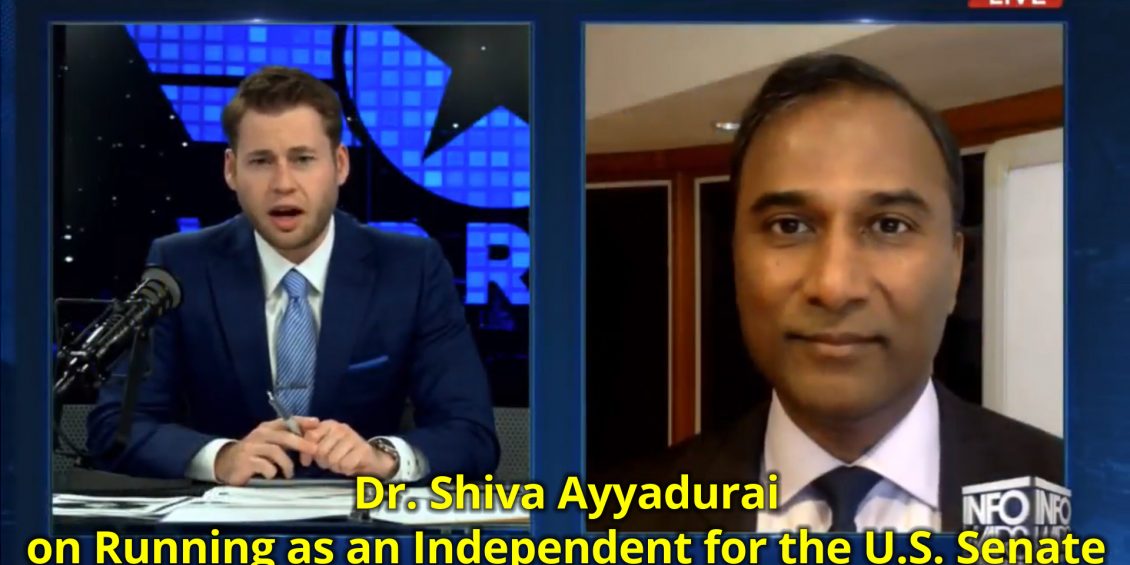 Dr. Shiva Ayyadurai on running as an independent for the U.S. Senate from MA