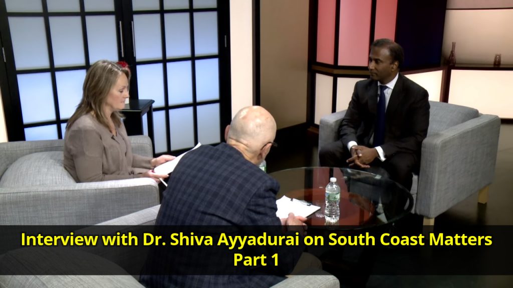 Interview with Dr. Shiva Ayyadurai on South Coast Matters - Part 1