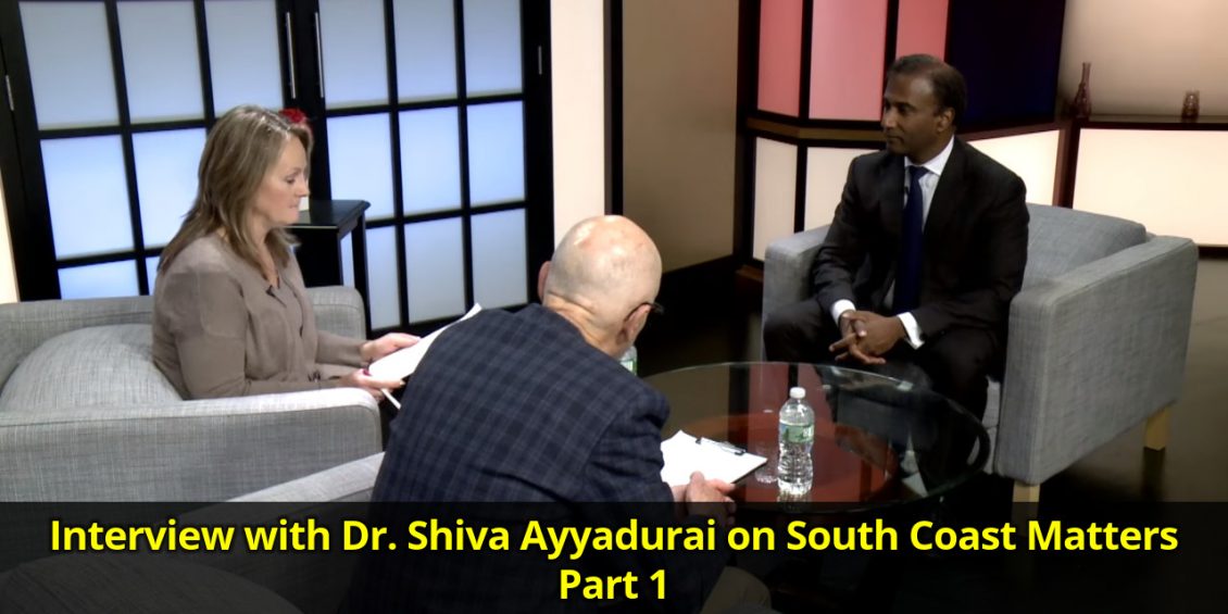 Interview with Dr. Shiva Ayyadurai on South Coast Matters - Part 1