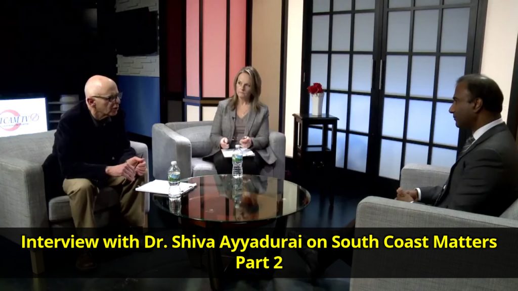 Interview with Dr. Shiva Ayyadurai on South Coast Matters - Part 2