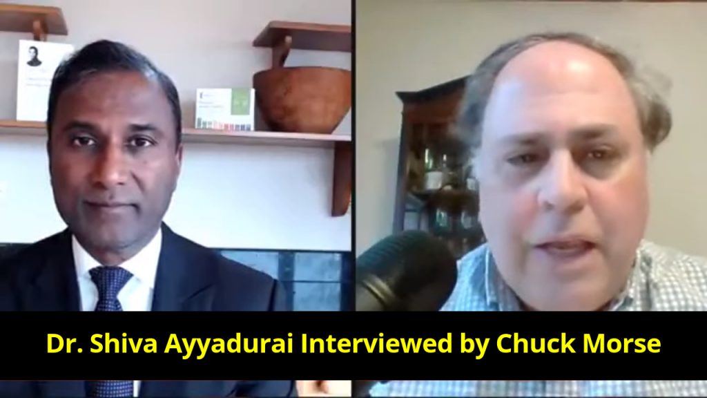 Dr. Shiva Ayyadurai Interviewed by Chuck Morse