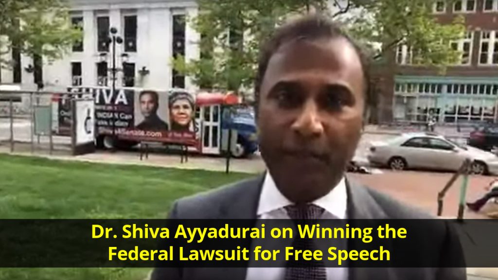 Dr. Shiva Ayyadurai on Winning the Federal Lawsuit for Free Speech