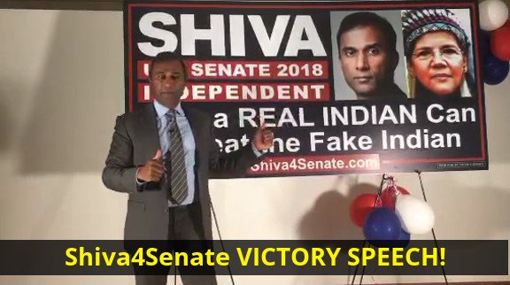 Shiva4Senate Victory Speech