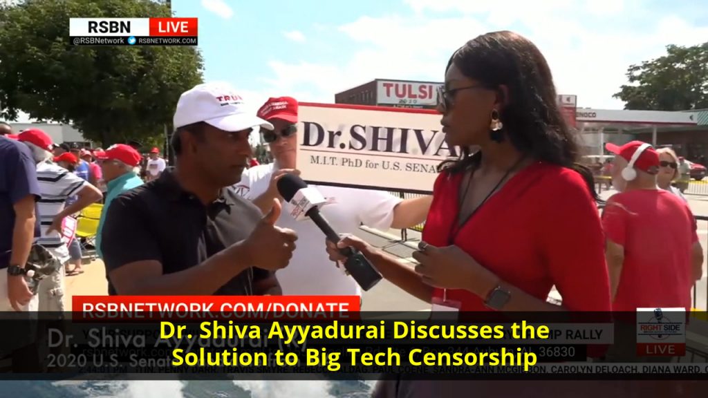 Dr. Shiva Ayyadurai Discusses the Solution to Big Tech Censorship