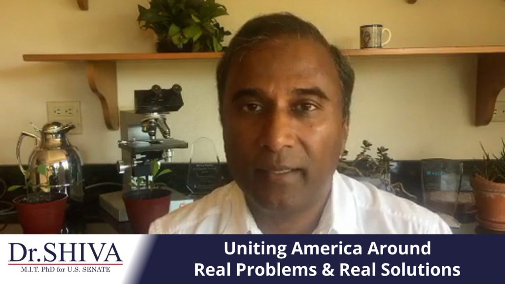 Dr. Shiva Ayyadurai on Uniting America Around Real Problems to Real Solutions