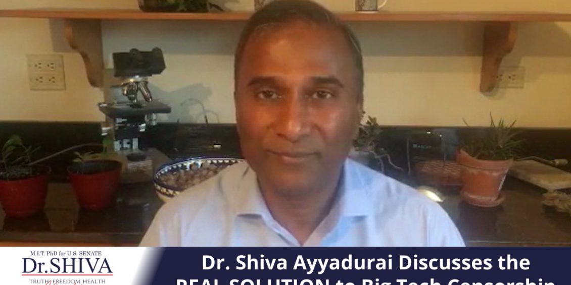Dr. Shiva shares the REAL SOLUTION to Big Tech Censorship