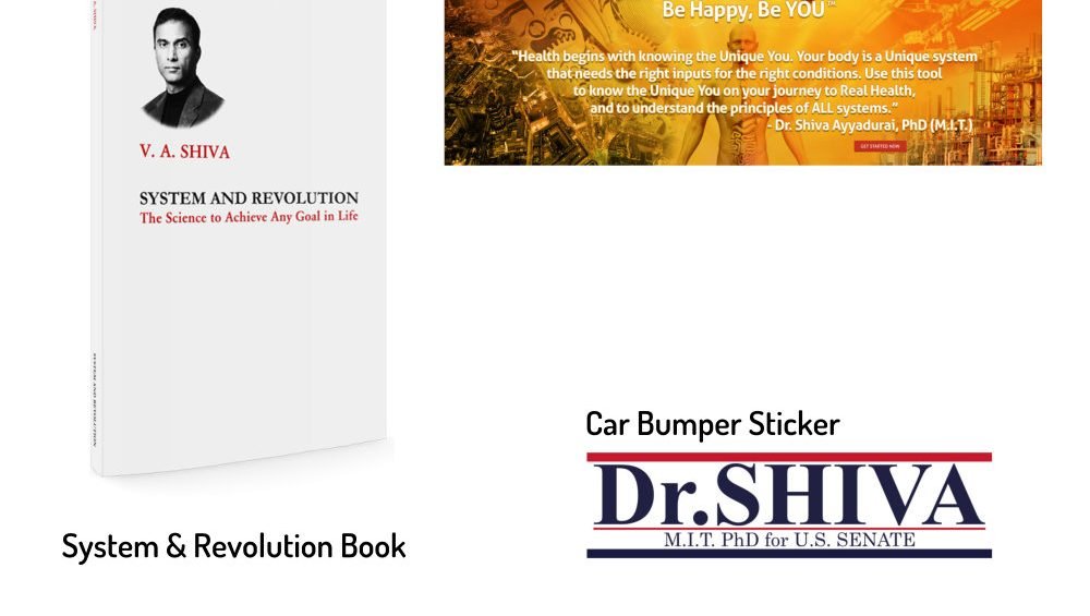 Shiva 4 Senate Truth Freedom Health Starter Kit