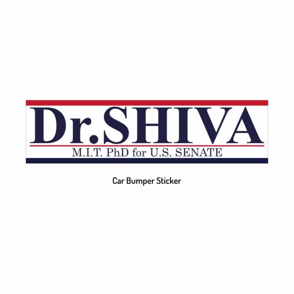 Dr.SHIVA® 2026 Bumper Sticker Only (includes shipping)