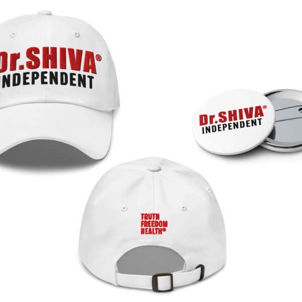 Dr.SHIVA® INDEPENDENT Hat & Button